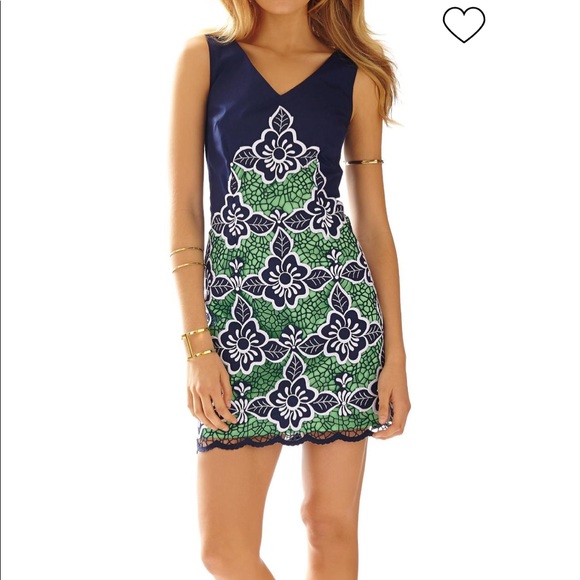 Lilly Pulitzer Sylvie Shift Jungle Flowers Dress - Size 8 - Picture 6 of 8
